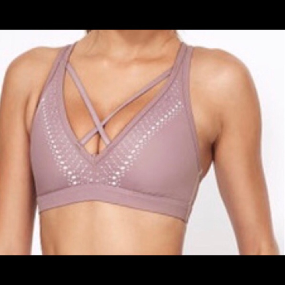 Victoria secret  mauve sports bra M
